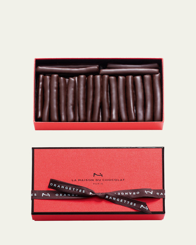 Orangette 68-Piece Chocolate-Covered Orange Peels Gift Box